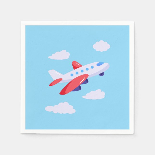 Aeroplanes Party Collection! Napkin (Front)