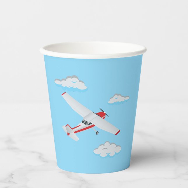 Aeroplanes Party Collection! Paper Cups (Front)