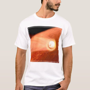 Aeroshell With Perseverance Rover Descent To Mars T-Shirt