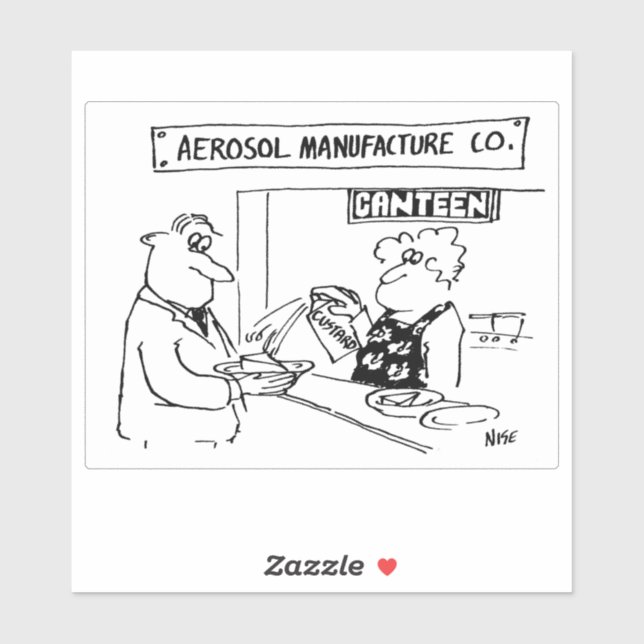 Aerosol Manufacturer Canteen Spray-Can Custard (Sheet)