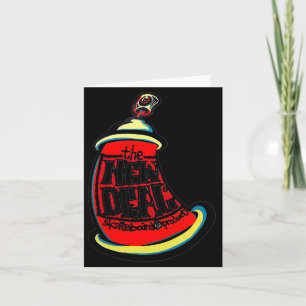 Aerosol New Skateboard Design Card