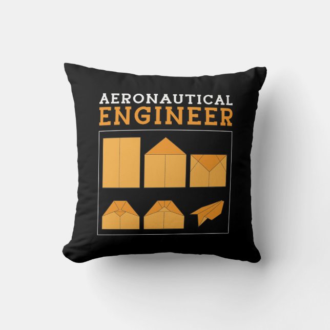 Aerospace Aeronautical Engineer Engineering Space Cushion (Front)