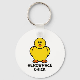 Aerospace Chick Key Ring