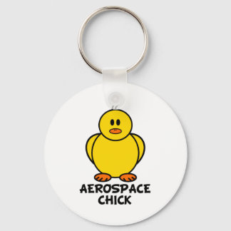 Aerospace Chick Key Ring