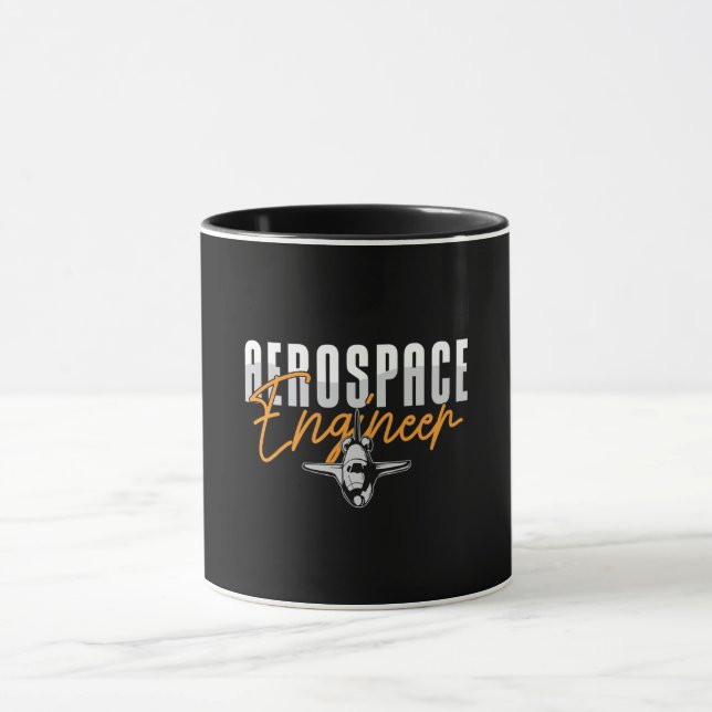 Aerospace Engineer Engineering Rocket Science Mug (Center)