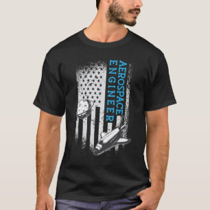 Aerospace Engineer Engineering Space Rocket T-Shirt