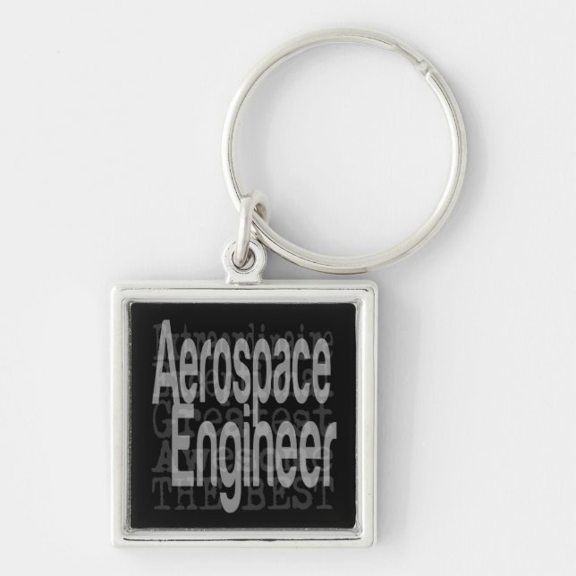 Aerospace Engineer Extraordinaire Key Ring (Front)