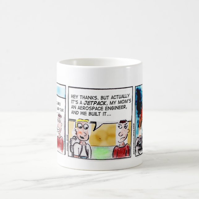 Aerospace Engineer Funny Coffee Mug (Center)