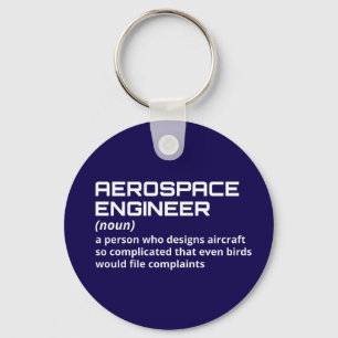 Aerospace Engineer - Funny Definition W-2 Key Ring