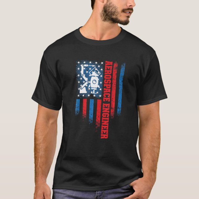 Aerospace Engineer Funny Engineering T-Shirt (Front)
