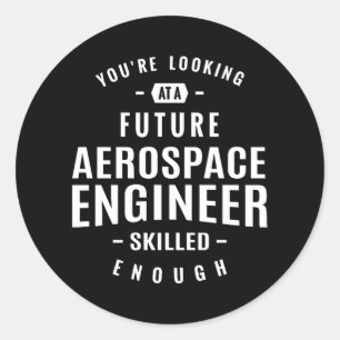 Aerospace Engineer Gift Classic Round Sticker