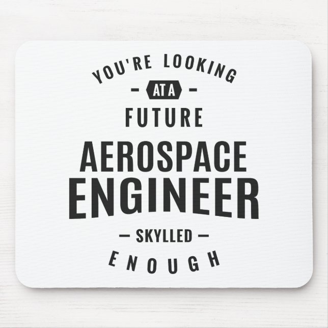 Aerospace Engineer Mouse Pad (Front)