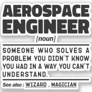 Aerospace Engineer Noun Definition Sarcastic