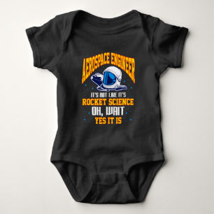 Aerospace Engineer Rocket Science Space Astronaut Baby Bodysuit