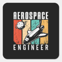 Aerospace Engineer Rocket Space Engineering Retro