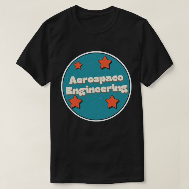 Aerospace Engineering T-Shirt (Design Front)