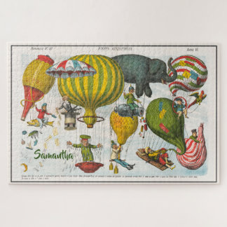Aerostatic magazine (1878) by Augusto Grossi Name Jigsaw Puzzle