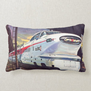 Aerotrain Diesel Locomotive Lumbar Cushion