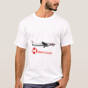 Aerounion Airlines Airbus A300 Airplane T-Shirt