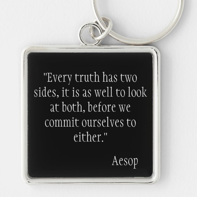 Aesop Key Ring (Front)
