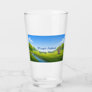 Aesop's Fabled Spring Water Glass