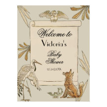 Aesop's Storybook Book Welcome Sign