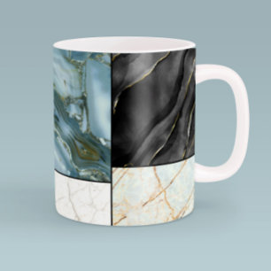 Aesthetic Abstract marble  pattern Coffee Mug