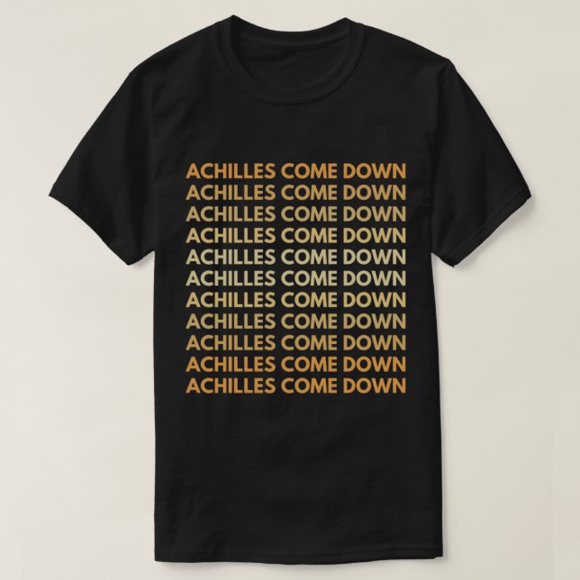 Aesthetic Achilles Come Down  The Song Of Achilles T-Shirt (Design Front)