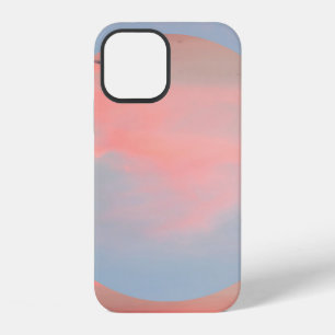 Aesthetic art collage with beautiful sky sunset an iPhone 12 case