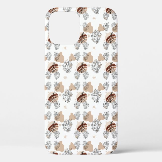 Aesthetic Boho Wildflowers Case-Mate iPhone Case (Back)