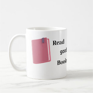 Aesthetic Book Lover Coffee Mug just one more