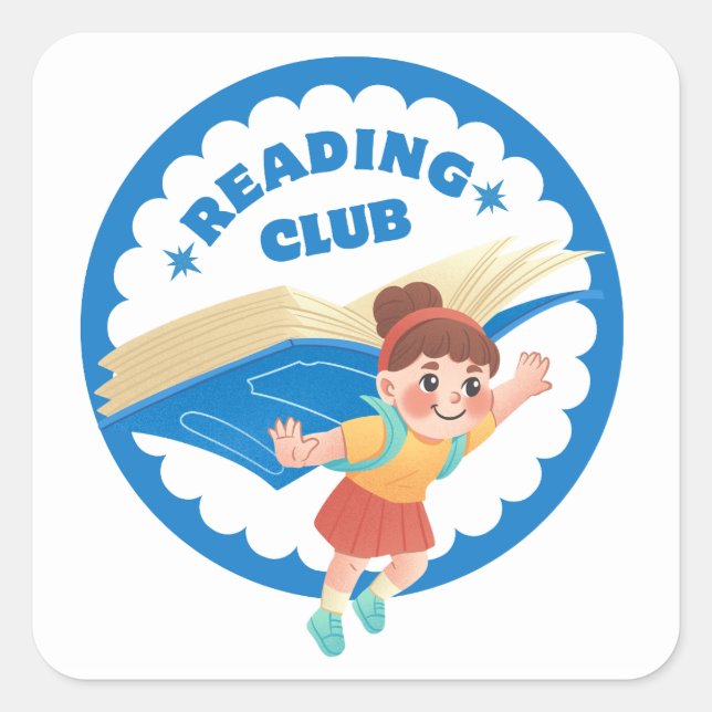 Aesthetic Book Lover Sticker | read more books (Front)