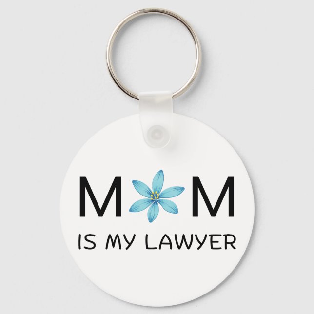  Aesthetic Botanical Design women's classic Key Ring (Front)