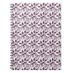 Aesthetic Botanical pattern Notebook