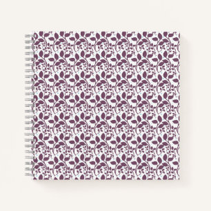 Aesthetic Botanical pattern Notebook