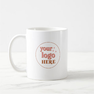 Aesthetic Business Logo Custom Promotional Coffee Mug