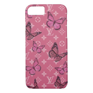 Aesthetic Butterfly Lv 8/7 Iphone case