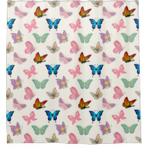 Aesthetic Butterfly seamless pattern
