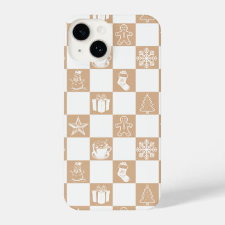 Aesthetic Christmas chequered Phone Case