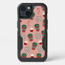 Aesthetic Christmas Mistletoe Coffee