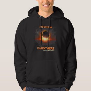Aesthetic Cityscape Total Solar Eclipse 2024 Arkan Hoodie