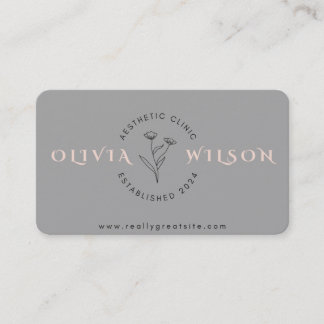 Aesthetic clinic business card