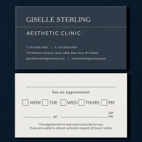 Aesthetic Clinic Office Appointment Reminder