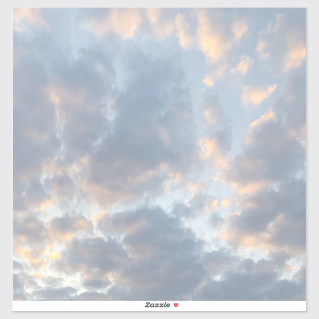 Aesthetic Clouds Stickers (Sheet)