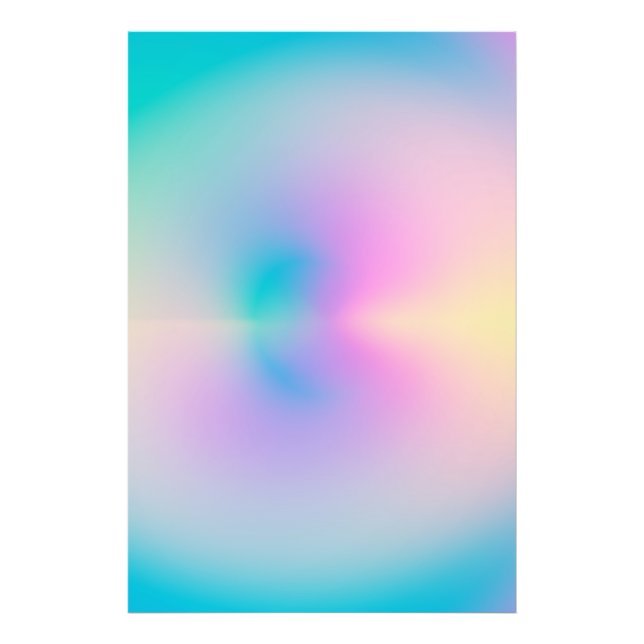 Aesthetic Colourful Positive Aura Gradient Photo Print (Front)