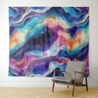 Aesthetic colourful rainbow agate glitter texture