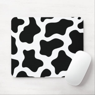 Aesthetic Cow Print Mouse Pad