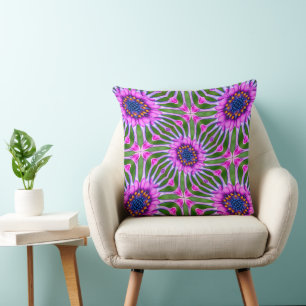Aesthetic Daisy Pattern Cushion
