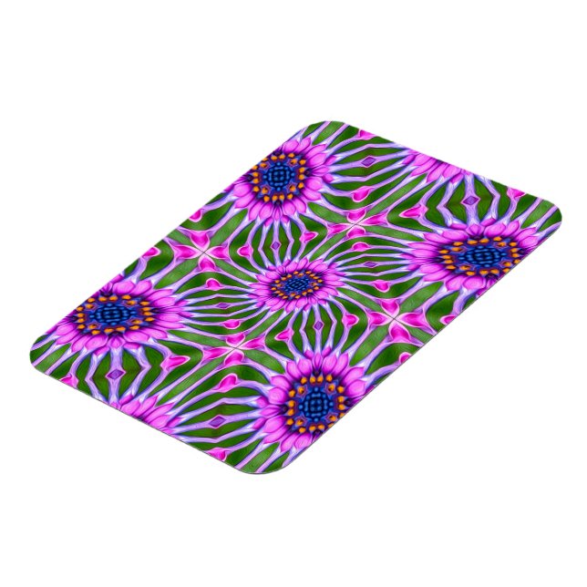 Aesthetic Daisy Pattern Magnet (Left Side)