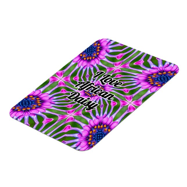 Aesthetic Daisy Pattern Magnet (Left Side)